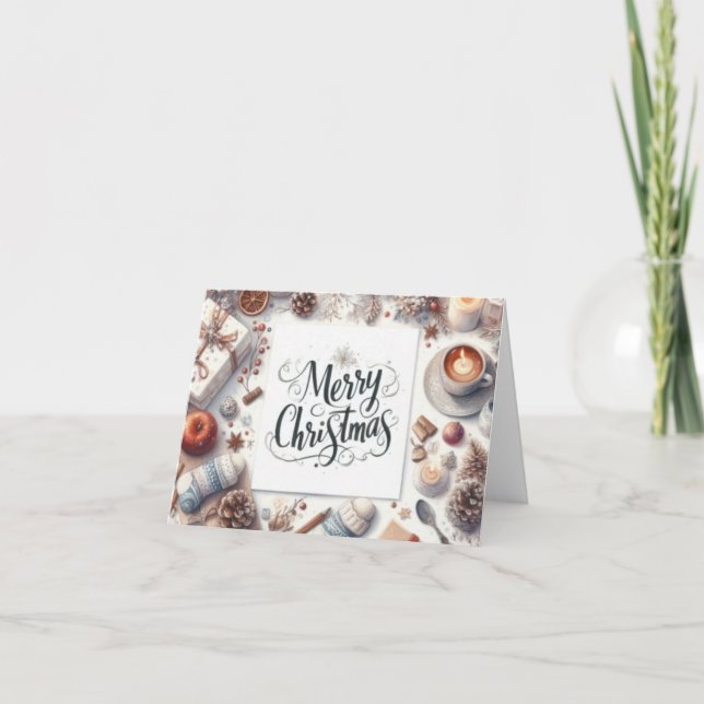 Merry Christmas Helgkort (Framsida)