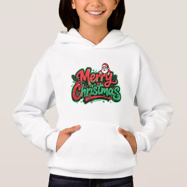 Merry Christmas Holiday Design T Shirt (Framsida)