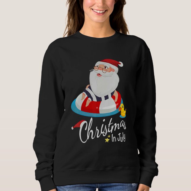 Merry christmas in July T Shirt (Framsida)