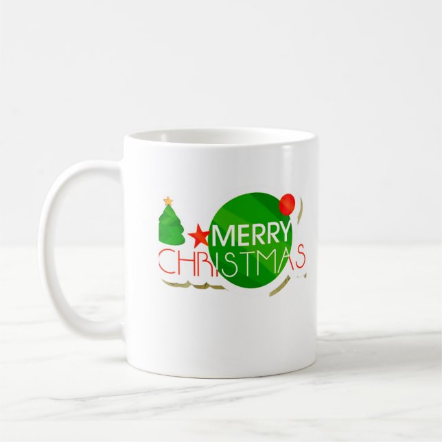 Merry Christmas Kaffemugg (Vänster)