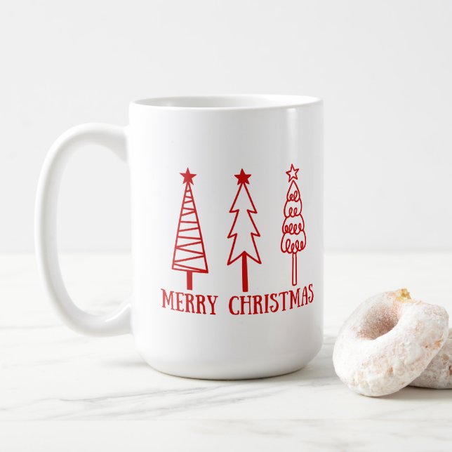 Merry Christmas Kaffemugg (Med munk)