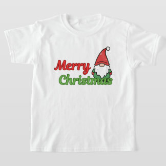 "Merry Christmas" kid's holiday  T Shirt