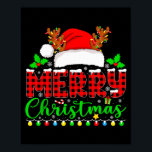 Merry Christmas Lights Funny Xmas Pjs Men Women Fa Poster<br><div class="desc">Merry Christmas Lights Funny Xmas Pjs Men Women Family</div>