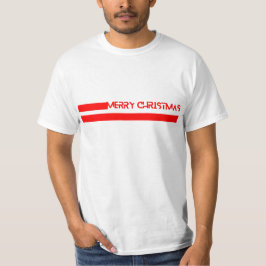 MERRY CHRISTMAS LINES T SHIRT