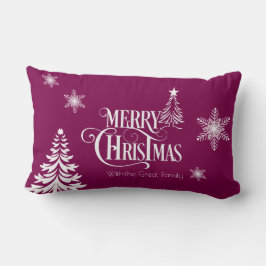 Merry Christmas Lumbarkudde