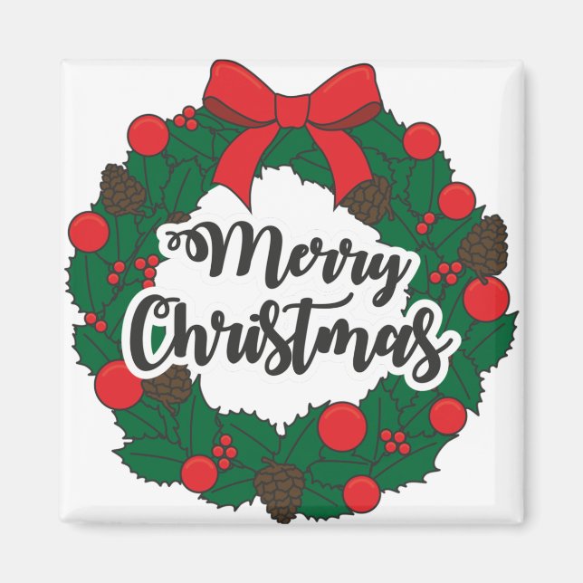 Merry christmas magnet (Framsidan)
