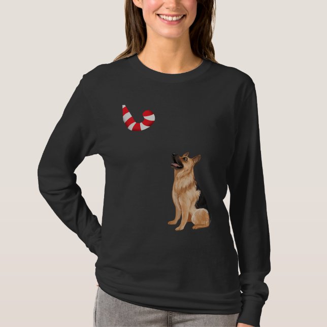 Merry Christmas Mister Dog  1 T Shirt (Framsida)