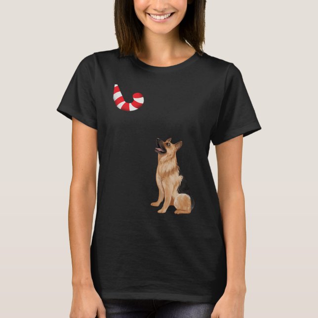 Merry Christmas Mister Dog  1 T Shirt (Framsida)