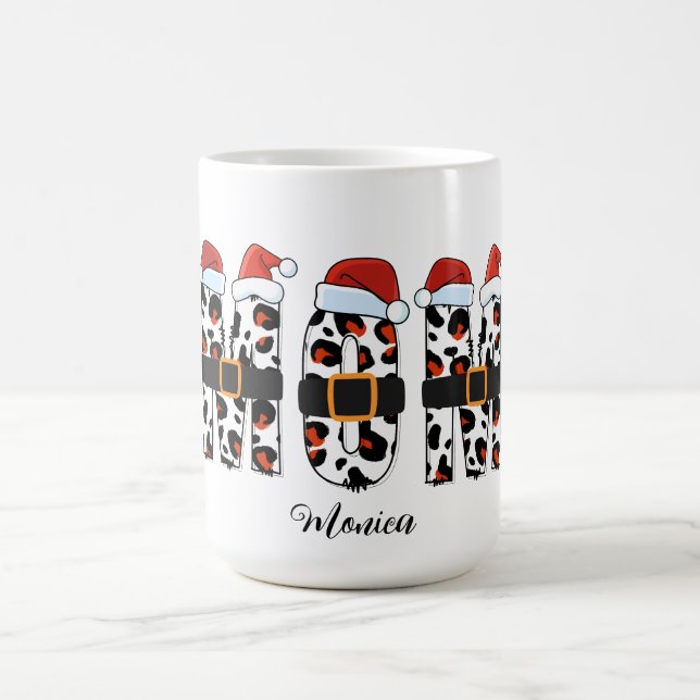  merry Christmas mom Personalized name Kaffemugg (Center)