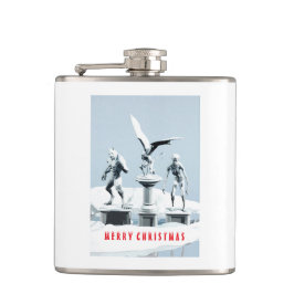 Merry Christmas. Monster ice sculptures Fickplunta