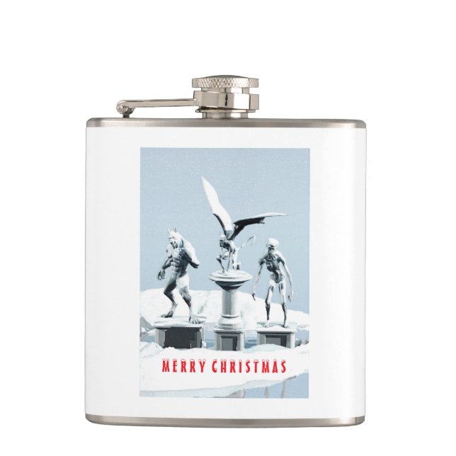 Merry Christmas. Monster ice sculptures Fickplunta (Framsidan)