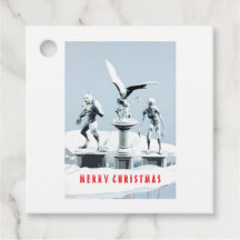 Merry Christmas. Monster ice sculptures