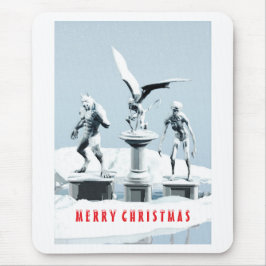 Merry Christmas. Monster ice sculptures Musmatta