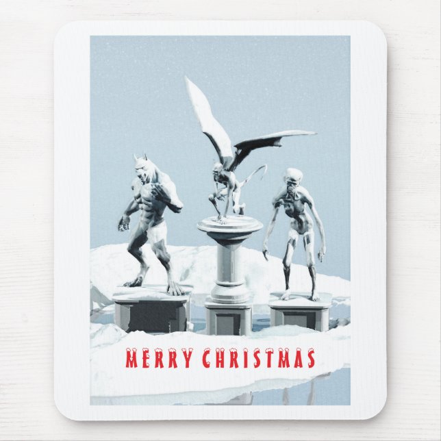 Merry Christmas. Monster ice sculptures Musmatta (Framsidan)