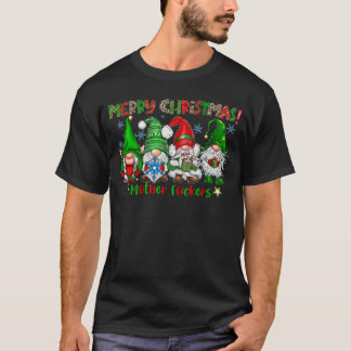 Merry Christmas Mother Fuckers Funny Gnomes Xmas H T Shirt