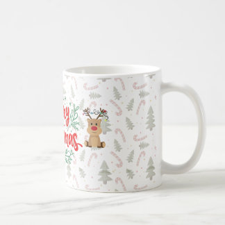 Merry Christmas Mug – Simple Holiday Design Kaffemugg