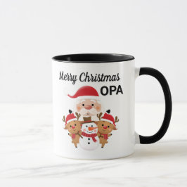 Merry Christmas OPA gift Mug Mugg