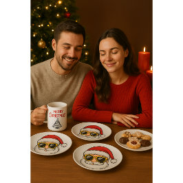 🎄 Merry Christmas Paper Plates | Festive Holiday 