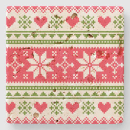 Merry Christmas pattern 3 Stenunderlägg