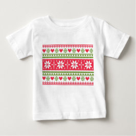 Merry Christmas pattern 3 T Shirt