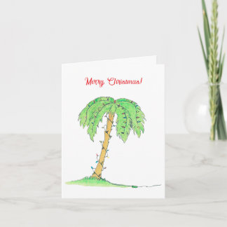 Merry Christmas Peace on Earth Greeting Card  Kort