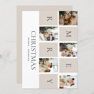 Merry Christmas Photo Card – Share Your Joy and ❤️ Julkort