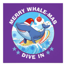 Merry Christmas Photo Print Fototryck