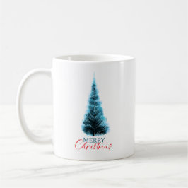 Merry Christmas pine tree Kaffemugg