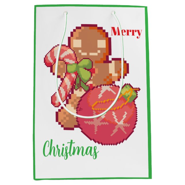 Merry Christmas Pixelart, Pixel Art  (Framsidan)
