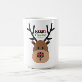 Merry Christmas Reindeer Kaffemugg