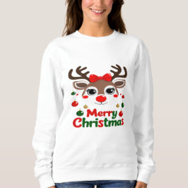 Merry Christmas – Reindeer Lights & Cheer T Shirt