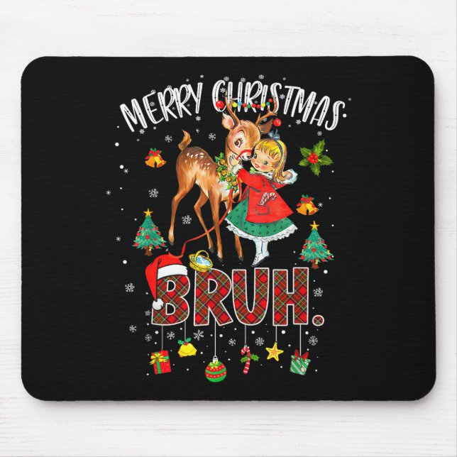 Merry Christmas Rudolph The Red Nose Reindeer Bruh Musmatta (Framsidan)