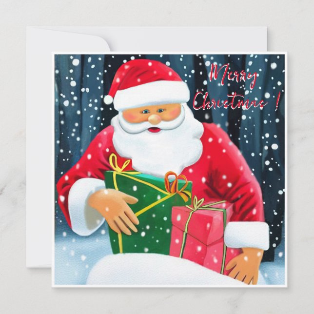 Merry Christmas - Santa Claus (Framsida)