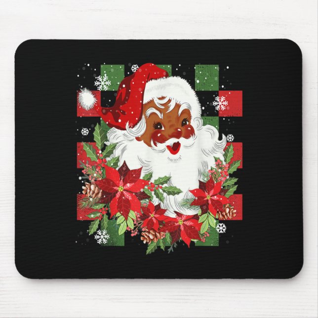 Merry Christmas Santa Claus Black Afro African Ame Musmatta (Framsidan)