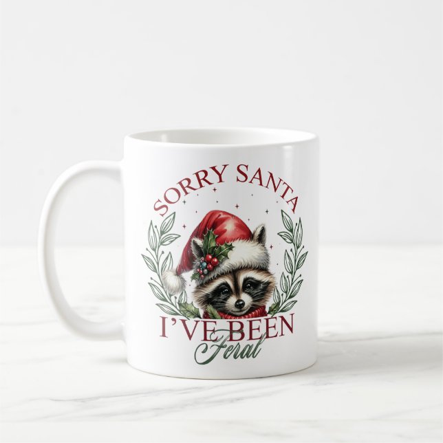 Merry Christmas Santa Mug Kaffemugg (Vänster)