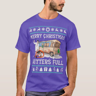 Merry Christmas Shitters Full Ugly Sweater  T Shirt