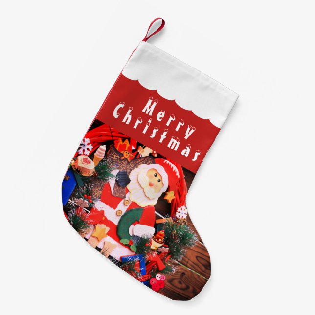 Merry Christmas!：Small Christmas Stocking Liten Julstrumpa (Framsidan (Hängande))