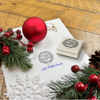 Merry Christmas Stamp Stämpel