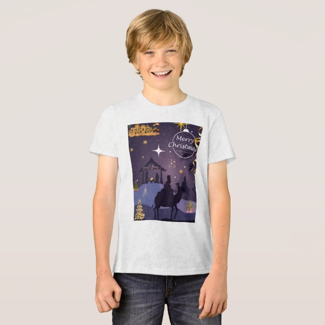 Merry Christmas T Shirt (Framsida Full)