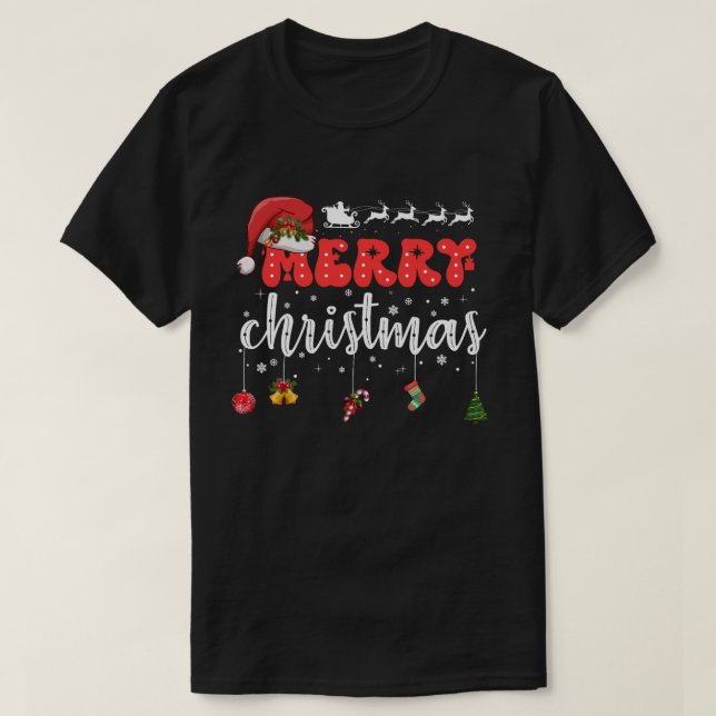  merry Christmas  T Shirt (Design framsida)