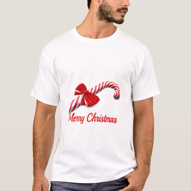 Merry Christmas T Shirt (Framsida)