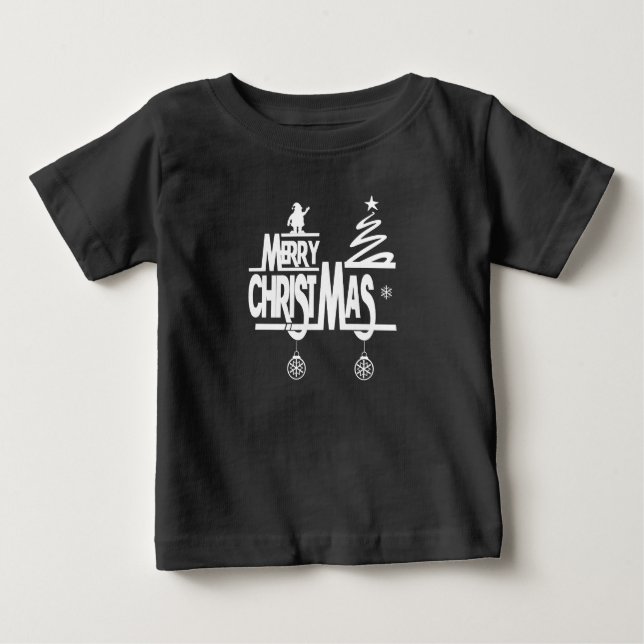 MERRY CHRISTMAS T-Shirt (Framsida)