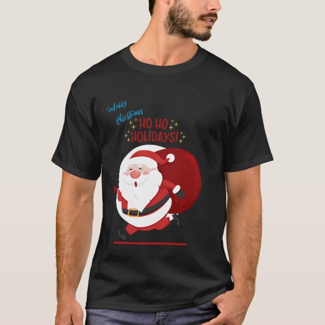 Merry Christmas T Shirt (Framsida)