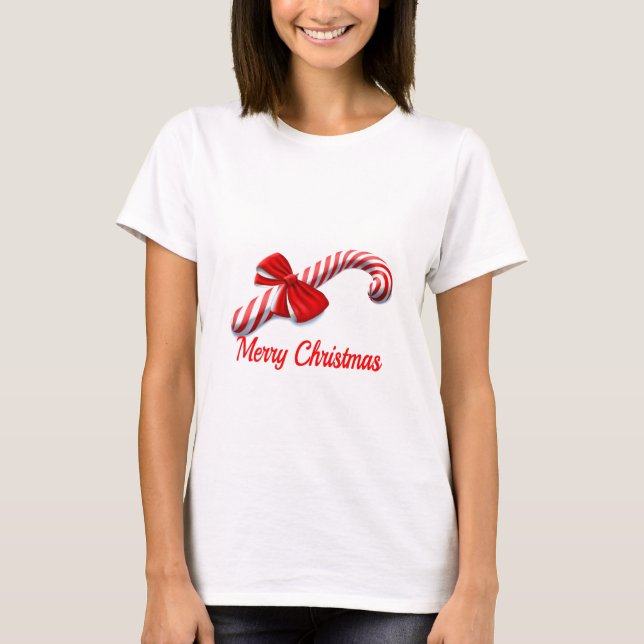 Merry Christmas T Shirt (Framsida)