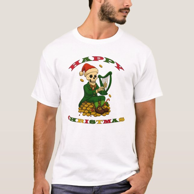 Merry Christmas T Shirt (Framsida)