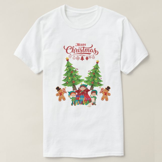 Merry Christmas T-Shirt (Design framsida)