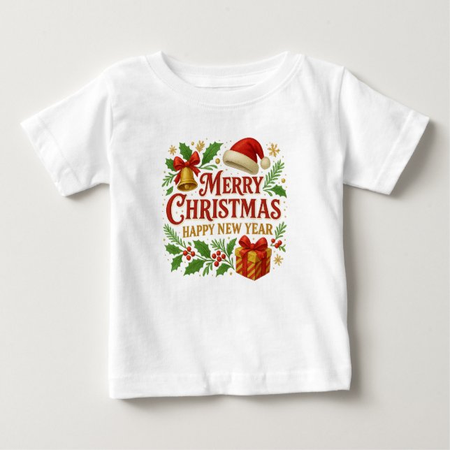 Merry Christmas T-shirt  (Framsida)