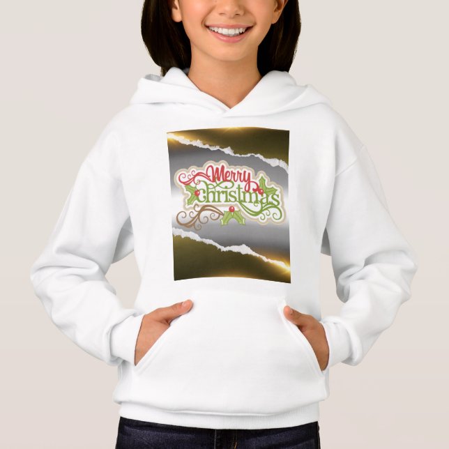 Merry Christmas  T Shirt (Framsida)