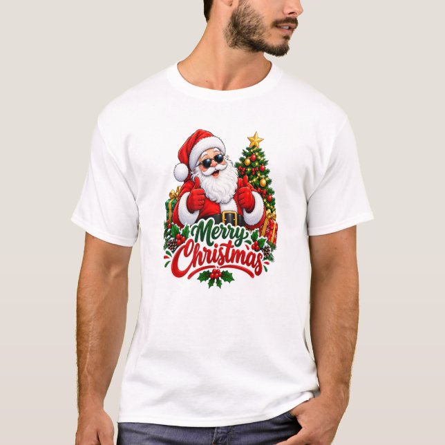 merry christmas t shirt (Framsida)