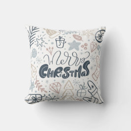Merry Christmas Throw Pillow – Cozy Holiday Decor Kudde